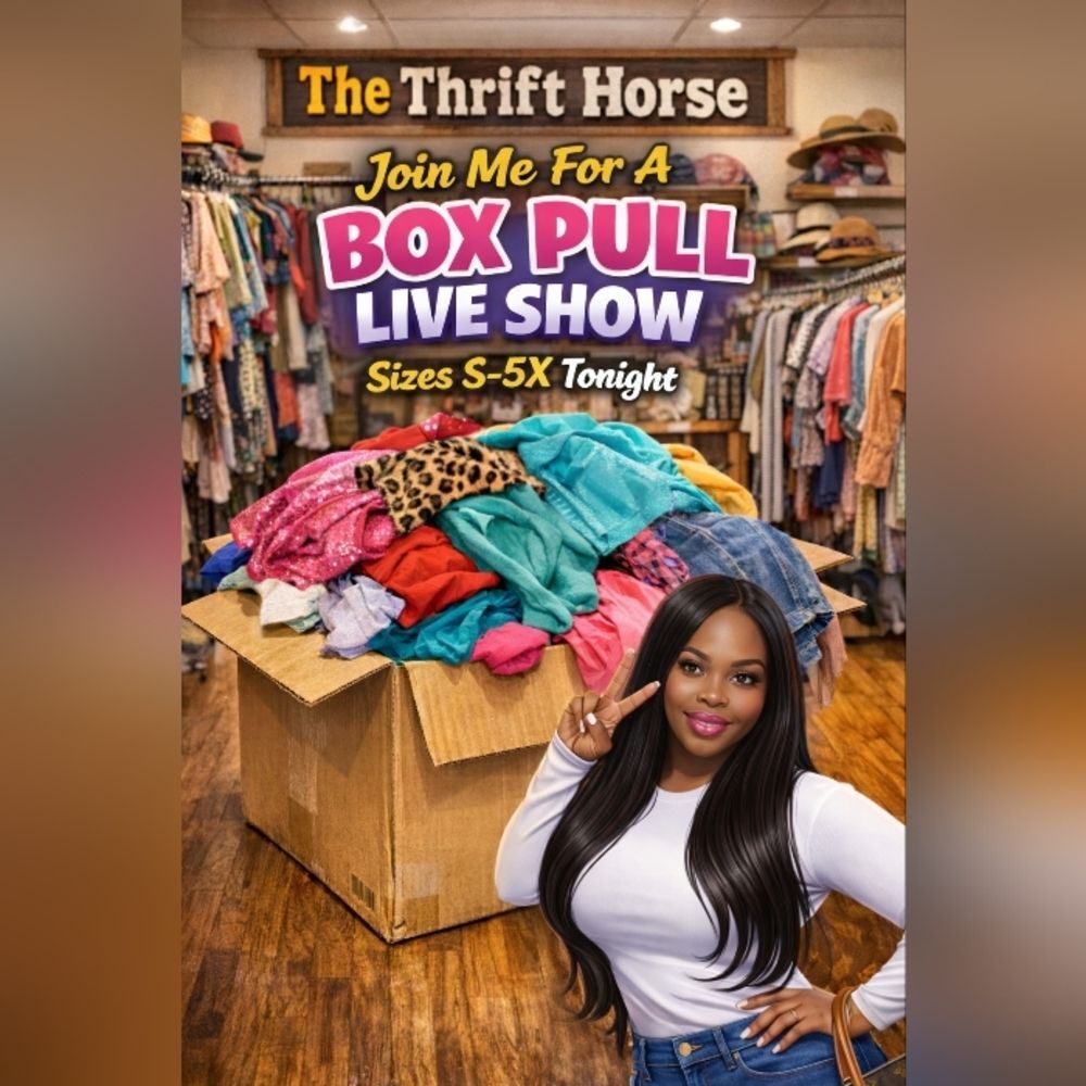🔴 POSH SHOW 🎉 📦 BOX PULLS 🎉 UNLISTED🎉 LISTING‼️